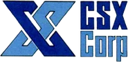 The original prototype CSX logo which was only used on buildings and railroad vehicles.