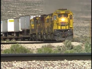 7449 and a crew change point. Train 189. This move gets chased. TOFC.