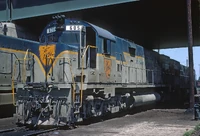 Delaware and Hudson 605 (C628), August 1971 (22285656239)