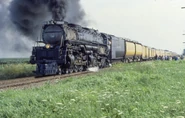 Union Pacific 3985 during the Central States Special in 1993.