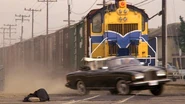 A BTTF III S-6 diesel in Who's That Girl? (1987)