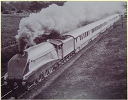 Silver Link pulling the "Silver Jubilee" train.