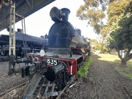 D3 635 on display at the ARHS museum on September 2, 2023 (Photo by wiki user MisterAlzaar2008)