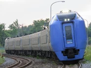 A KiHa 281 series set in July 2017