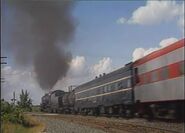 1522 steams away with a break-in run along the Wisconsin Central.