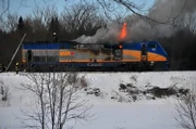 VIA P42DC 901 is on Fire.