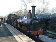 The FRT's Furness Railway No 20 at the Ribble Steam Railway in February 2012