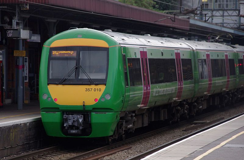 These are trains. Class 357. Br class 357. London c2c Train. London c2c поезд.