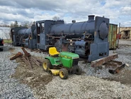 J&L 57 and 60 on display in the yard