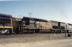 An EMD SD40T-2.