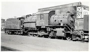 A  camel, (probably the very first 4-8-0) Centipede as built in 1855 (below), and as modified for the B&O Railroad in 1864 (above). Note the sloping firebox.