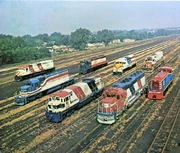 Bicentennial USA diesel locomotives