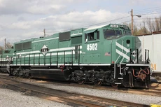 P&L #4502: a former CSX SD70MAC.