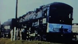 Southern Pacific 4274 at Sacramento, California on December 1st, 1957