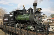 No. 346 With the Tender of D&RGW 318, June 2009
