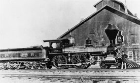 Central Pacific No. 149 Black Fox | Locomotive Wiki | Fandom