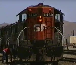 Southern Pacific 4450 at Black Butte, California in 1993