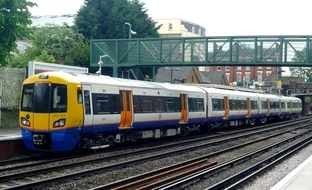 6098356-Overground train Hampstead