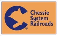 The original Chessie System logo; which, like CSX's logo, it often varied.