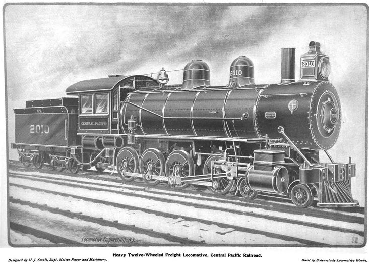 Southern Pacific 4-8-0 TW Class | Locomotive Wiki | Fandom