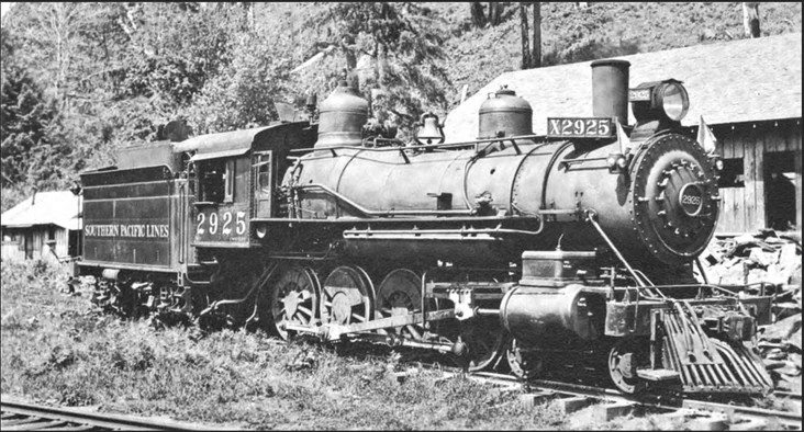 8号 Southern Pacific 4-8-0 TW Class | Locomotive Wiki | Fandom