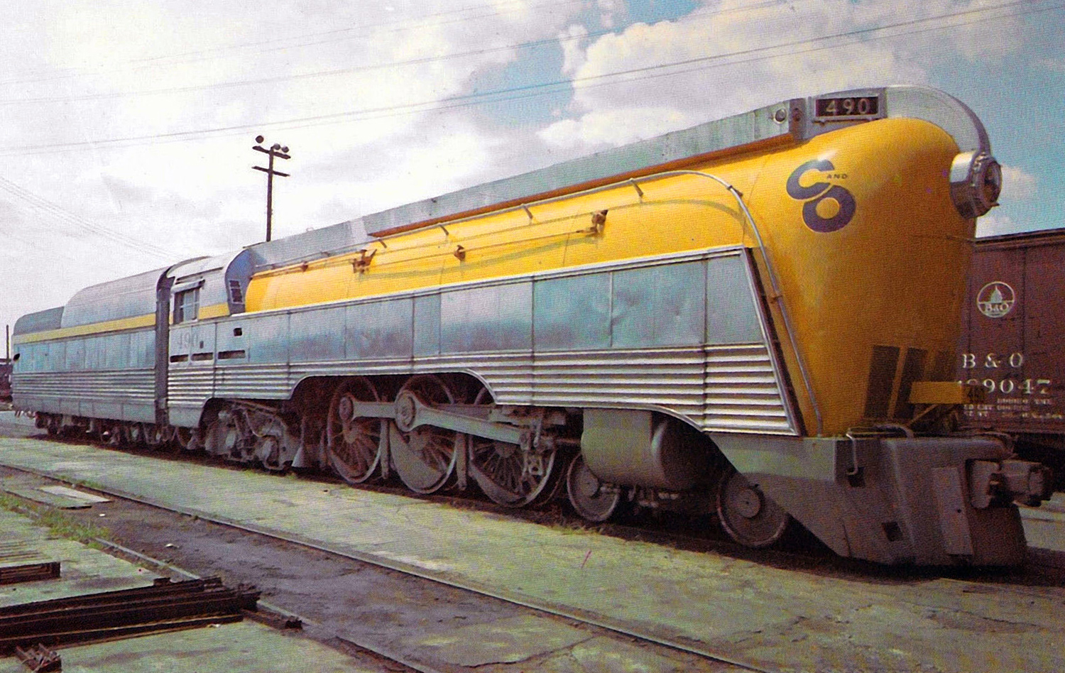 HO Brass Lambert C&O - Chesapeake & Ohio C-15a 0-8-0 Custom