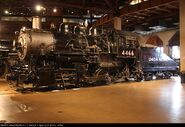 UP No. 4466 is on static display at the California State Railroad Museum.