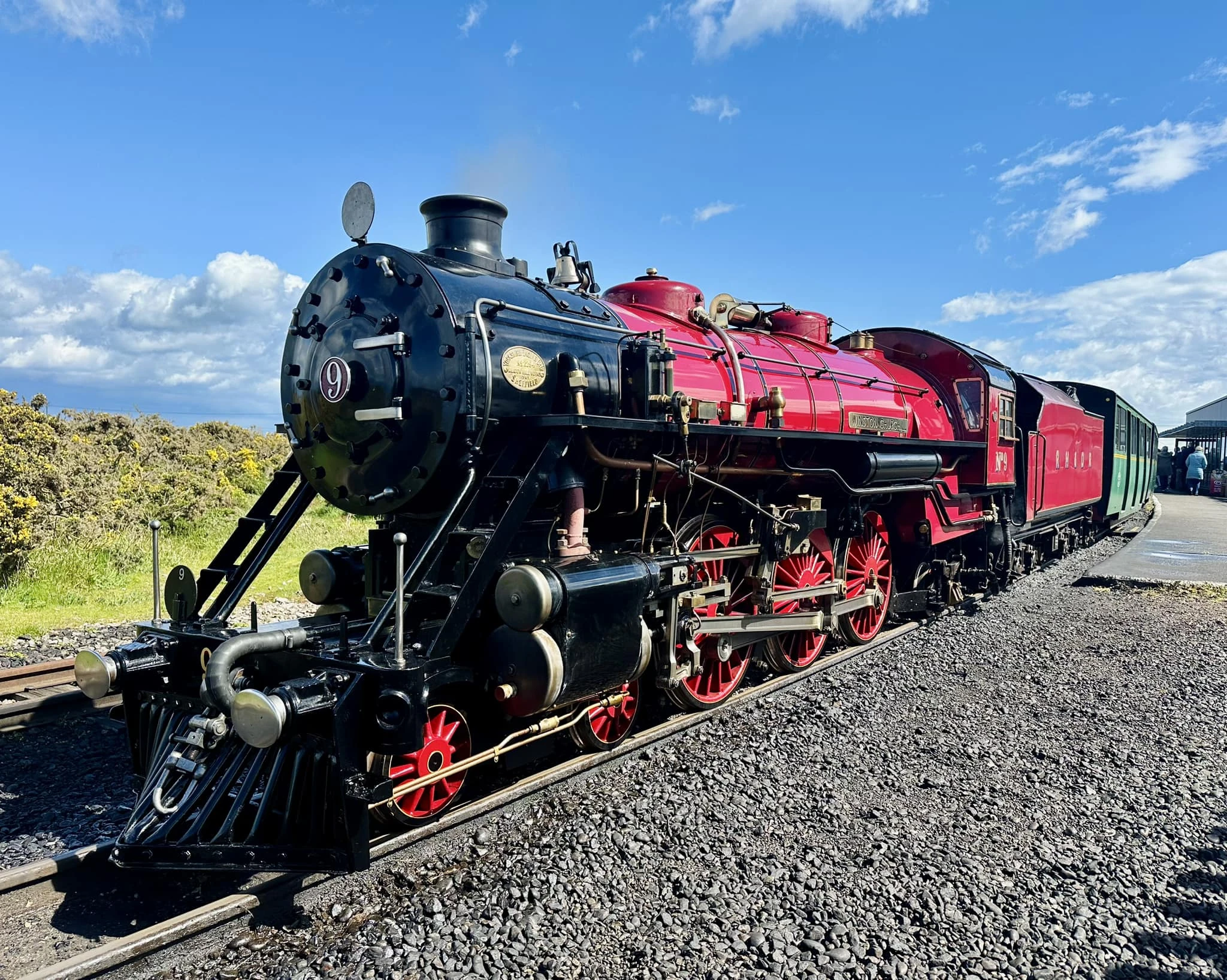 RH&DR No. 9 Winston Churchill | Locomotive Wiki | Fandom