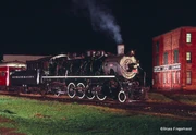 NYS&W #142 pulling an excursion train in Cortland, New York, in May 1992