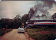 4449 at a crossing in Georgia in 1976