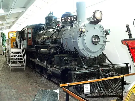 Union Pacific T-57 #1243 on Display today at the Dunham Western Heritage Museum, Omaha, NE.