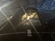 Bullet hole (follow white arrow head on bottom left of cab)