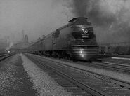 No. 3768 leaving Chicago in 1942.