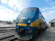 VIA P42DC 918 at Windsor Station.