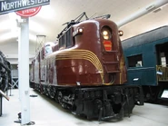 A GG1 is on Display at the National Railroad Museum in Green Bay, WI.