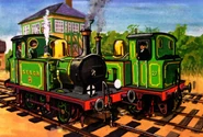 Primrose and Bluebell in The Railway Series