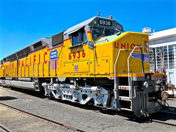 UNION PACIFIC 2-10-2 #5003 塗装済み完成品 UNION PACIFIC 2-10-2 #5003 Painted and complete Used from