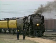 Union Pacific 3985 renumbered as Union Pacific 3718.