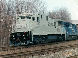 A "Ballast Express" Conrail C32-8.
