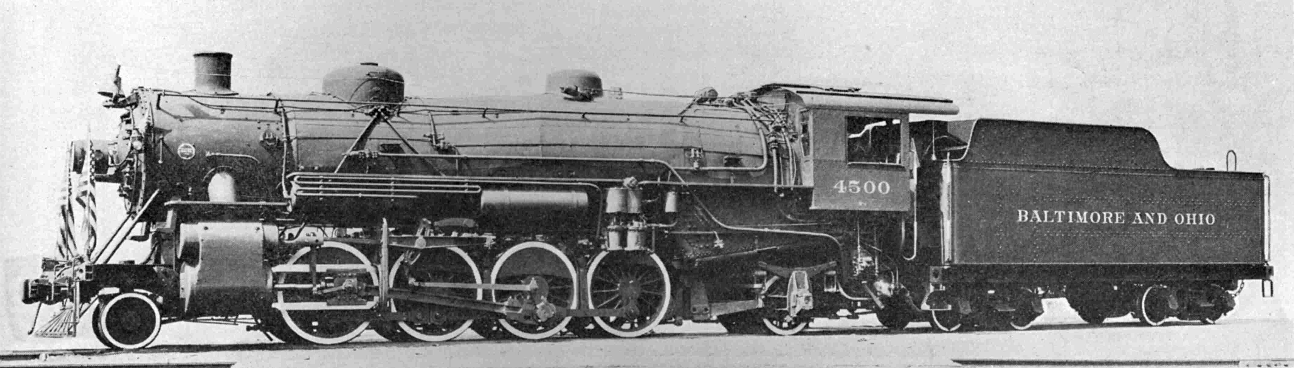 11/25.62○Baltimore & Ohio's 2-8-4 EM-1 EM-1 2-8-8-4 - Baltimore & Ohio® #7606 (Early Large Dome