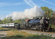 Frisco #1522 on the Hannibal Zephyr.