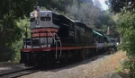 Southern Pacific 5472 on the Niles Canyon Railway on May 25th, 2022