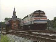 The Capitol Limited at Point of Rocks, Maryland.