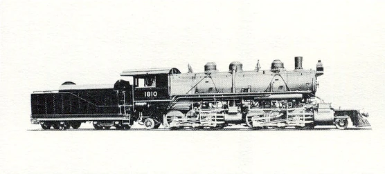 GN #1810 in it's As-built appearance when arrival on the GN, April 1907