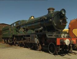 A BATTERY POWERED MECCANO MODEL OF AN L.M.S. ROYAL SCOT CLASS LOCOMOTIVE  AND TENDER, not tested, app