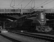 A GG1 is hauling the Broadway Limited in "Broadway Limited".