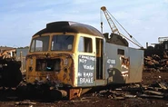 Class 47 at Vic Berry's Scrapyard