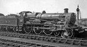 2935 Caynham Court as rebuilt in 1931 with -style rotary-cam , at Swindon 1946
