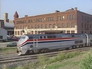 Departing Burlington.