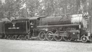 No. 610 operating on the United States Army Railroad.